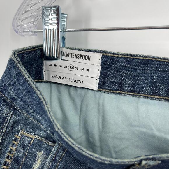 Man X One Teaspoon Mr Browns Jeans Indigo Men's 32R NWT - Picture 6 of 12